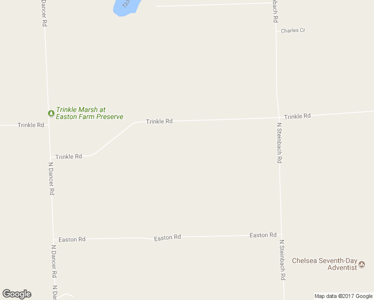 map of restaurants, bars, coffee shops, grocery stores, and more near 9811 Trinkle Road in Dexter