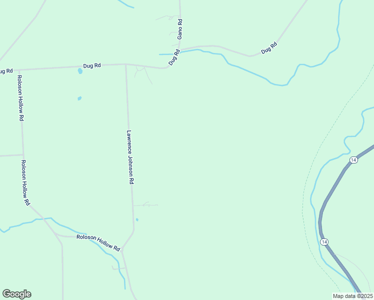map of restaurants, bars, coffee shops, grocery stores, and more near 1570 Lawrence Johnson Road in Beaver Dams