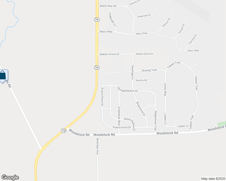 map of restaurants, bars, coffee shops, grocery stores, and more near 468 Stone Hollow Drive in Poplar Grove
