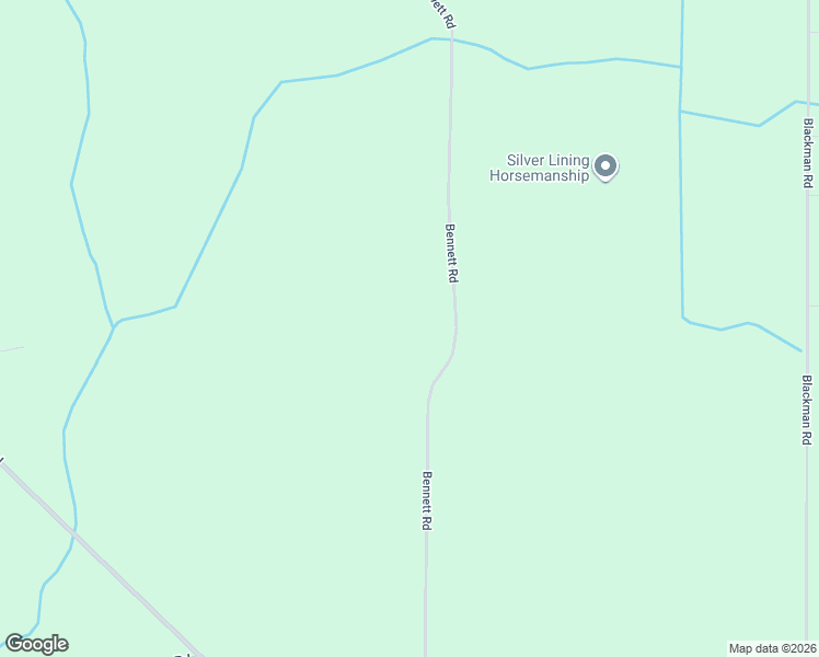 map of restaurants, bars, coffee shops, grocery stores, and more near 5500 Bennett Road in Jackson