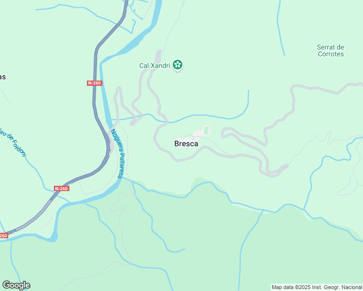 map of restaurants, bars, coffee shops, grocery stores, and more near 7 Lloc Bresca in Bresca