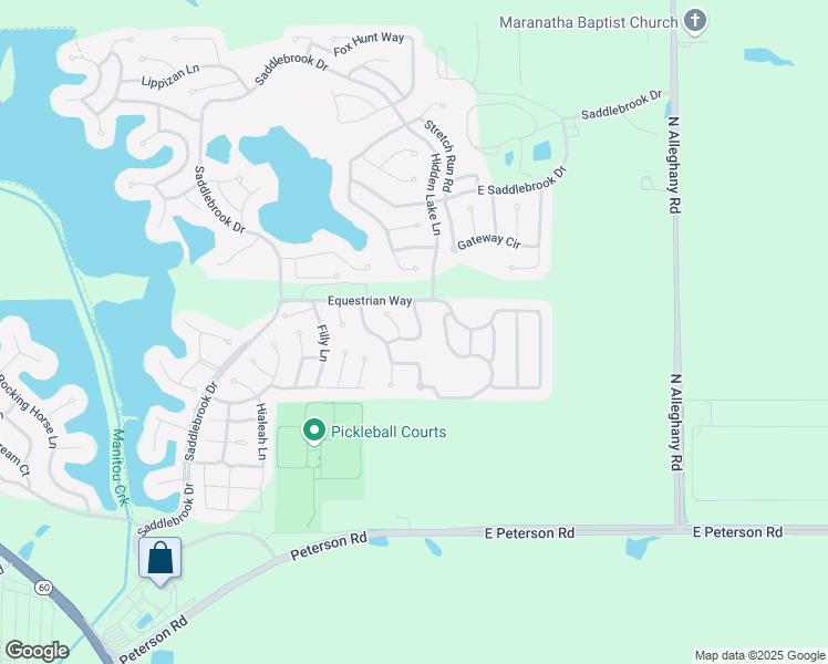 map of restaurants, bars, coffee shops, grocery stores, and more near 1210 Pinto Lane in Grayslake