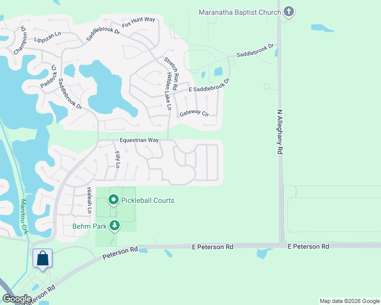 map of restaurants, bars, coffee shops, grocery stores, and more near 1700 Chelsea Way in Grayslake
