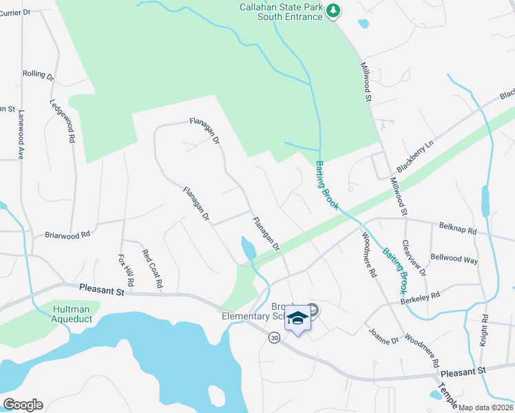 map of restaurants, bars, coffee shops, grocery stores, and more near 25 Flanagan Dr in Framingham