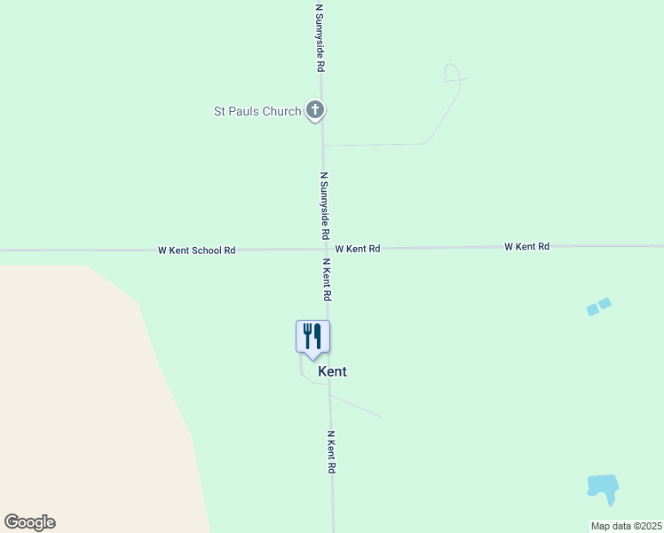 map of restaurants, bars, coffee shops, grocery stores, and more near 971 North Kent Road in Kent
