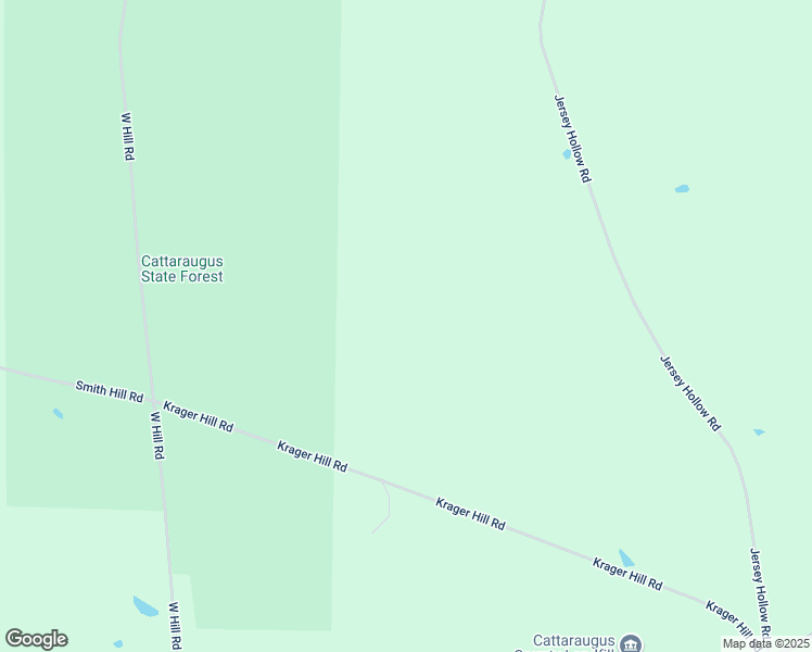 map of restaurants, bars, coffee shops, grocery stores, and more near 8608 Krager Hill Road in Little Valley