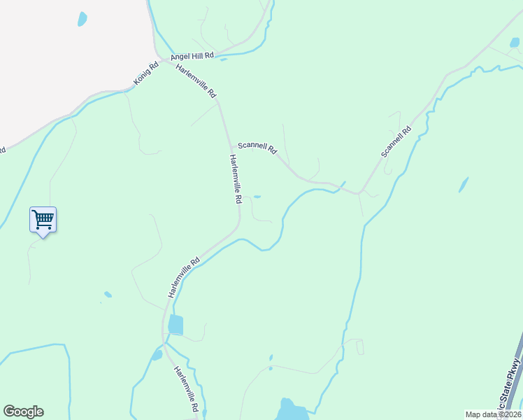 map of restaurants, bars, coffee shops, grocery stores, and more near 1754 Harlemville Rd in Chatham