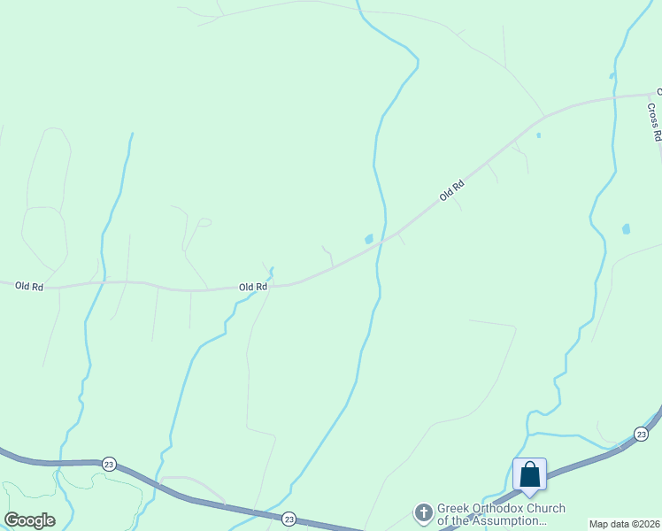 map of restaurants, bars, coffee shops, grocery stores, and more near 281 Old Road in Windham