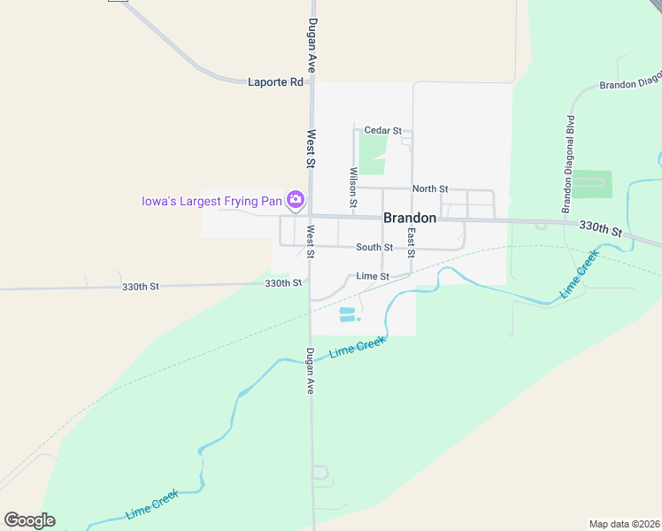 map of restaurants, bars, coffee shops, grocery stores, and more near 600-668 Lime Street in Brandon