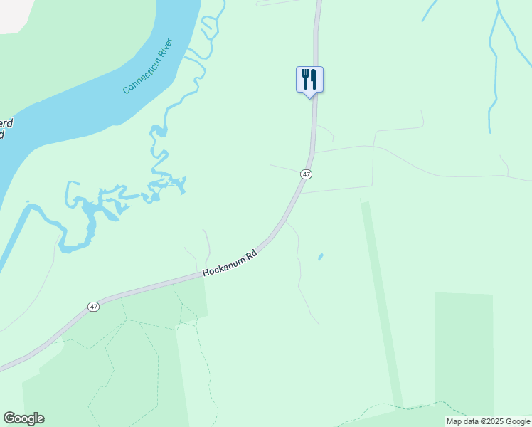 map of restaurants, bars, coffee shops, grocery stores, and more near 15 Hockanum Road in Amherst