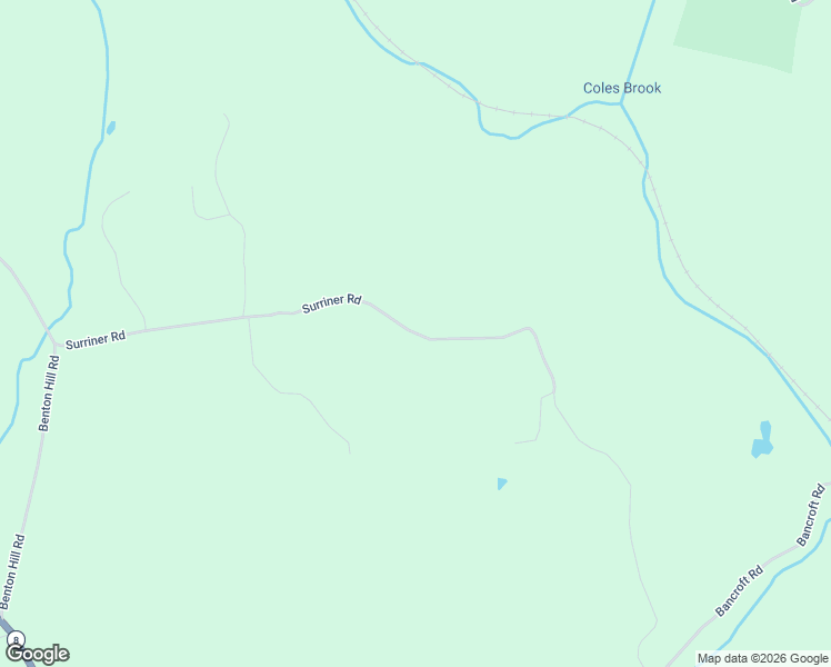 map of restaurants, bars, coffee shops, grocery stores, and more near Surriner Road in Becket