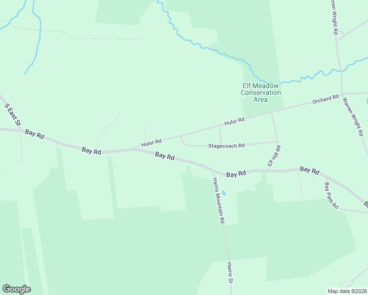 map of restaurants, bars, coffee shops, grocery stores, and more near 76 Stagecoach Road in Amherst