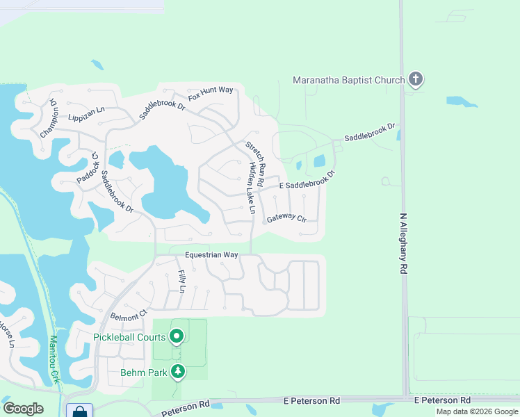 map of restaurants, bars, coffee shops, grocery stores, and more near 2810 Gateway Circle in Grayslake