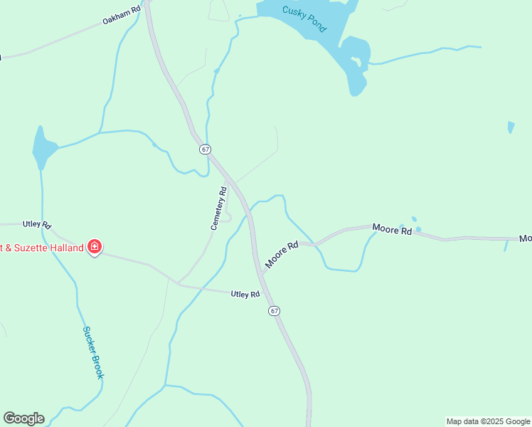 map of restaurants, bars, coffee shops, grocery stores, and more near 380 Barre Road in New Braintree