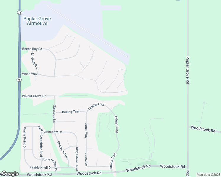 map of restaurants, bars, coffee shops, grocery stores, and more near 3040 Fairchild Street in Poplar Grove