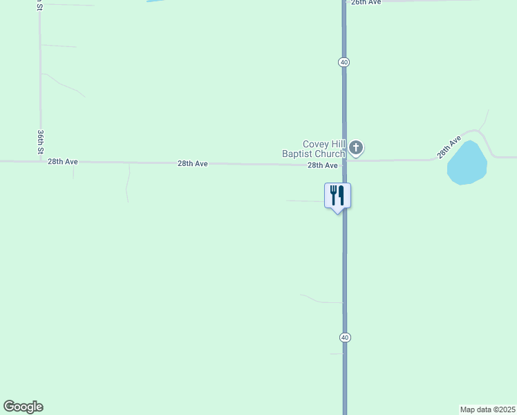 map of restaurants, bars, coffee shops, grocery stores, and more near 34539 28th Avenue in Paw Paw