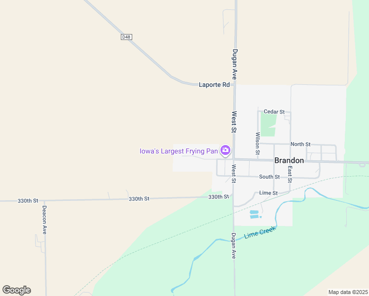 map of restaurants, bars, coffee shops, grocery stores, and more near 505 Main Street in Brandon