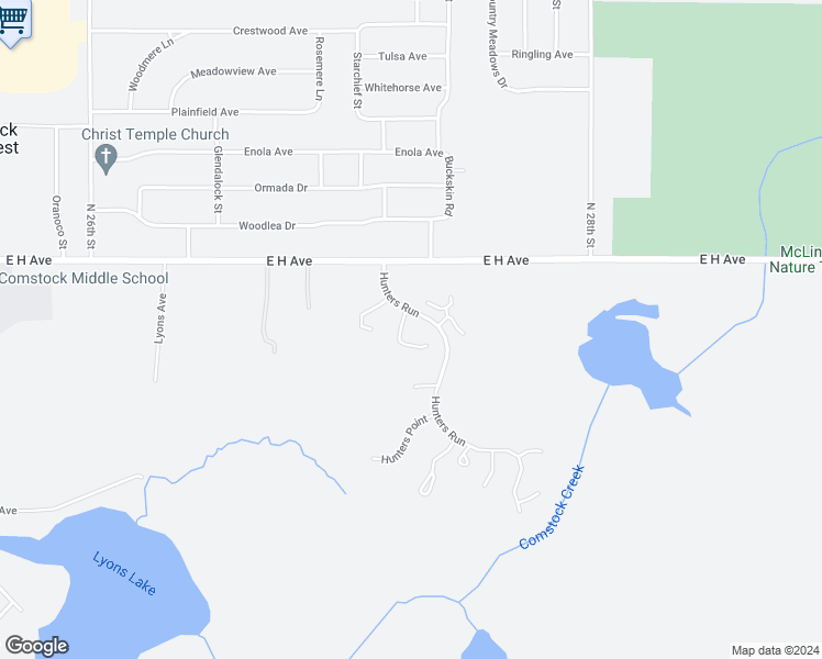 map of restaurants, bars, coffee shops, grocery stores, and more near 2996 Hunters Hill in Kalamazoo