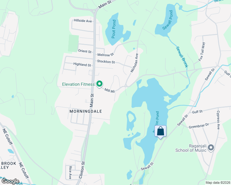 map of restaurants, bars, coffee shops, grocery stores, and more near 5 Heywood Street in Boylston