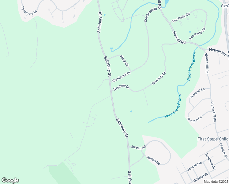 map of restaurants, bars, coffee shops, grocery stores, and more near 708 Salisbury Street in Holden