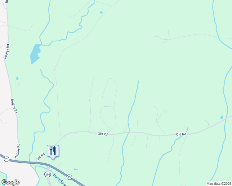 map of restaurants, bars, coffee shops, grocery stores, and more near Northridge Exd in Greene