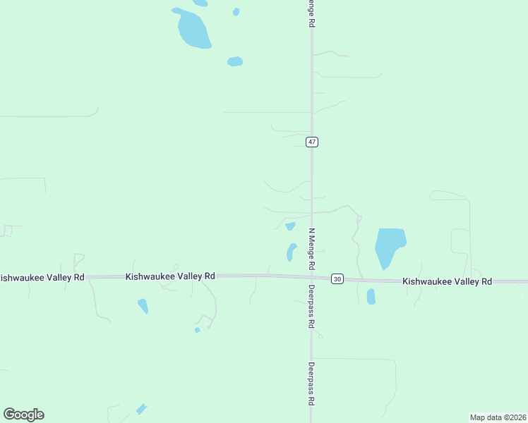 map of restaurants, bars, coffee shops, grocery stores, and more near 813 North Menge Road in Marengo