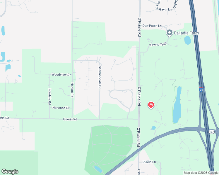 map of restaurants, bars, coffee shops, grocery stores, and more near 31280 West Somerset Circle in Libertyville