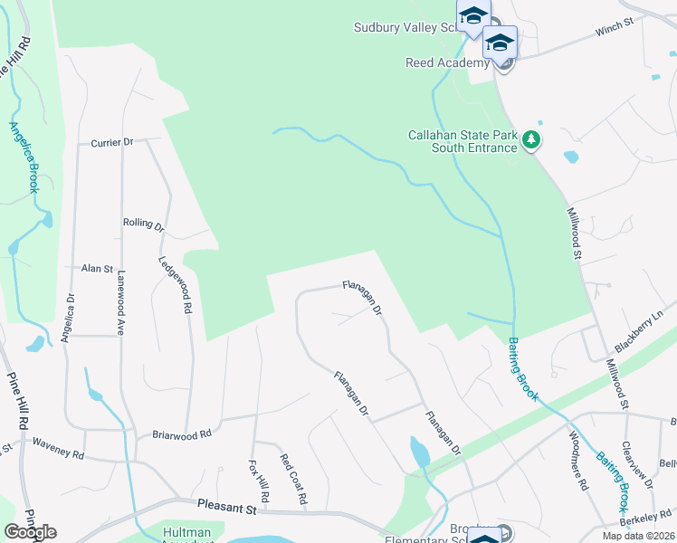 map of restaurants, bars, coffee shops, grocery stores, and more near 49 Flanagan Dr in Framingham