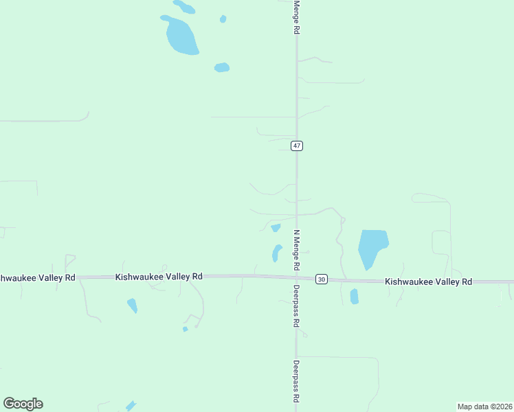 map of restaurants, bars, coffee shops, grocery stores, and more near 813 North Menge Road in Marengo