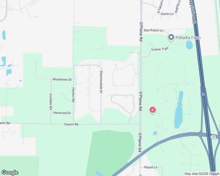 map of restaurants, bars, coffee shops, grocery stores, and more near 31280 W Somerset Cir in Libertyville