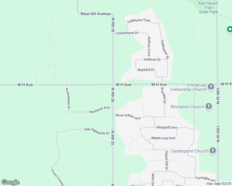 map of restaurants, bars, coffee shops, grocery stores, and more near 3100 North 9th Street in Kalamazoo