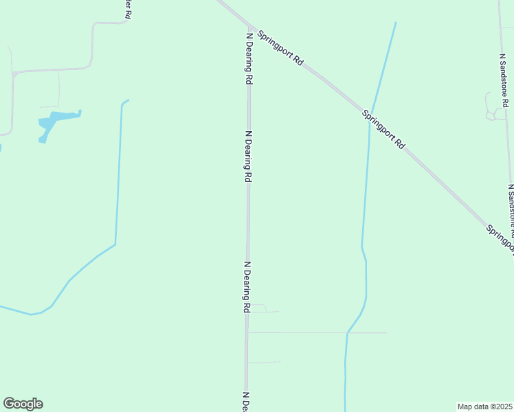 map of restaurants, bars, coffee shops, grocery stores, and more near North Dearing Road in Parma