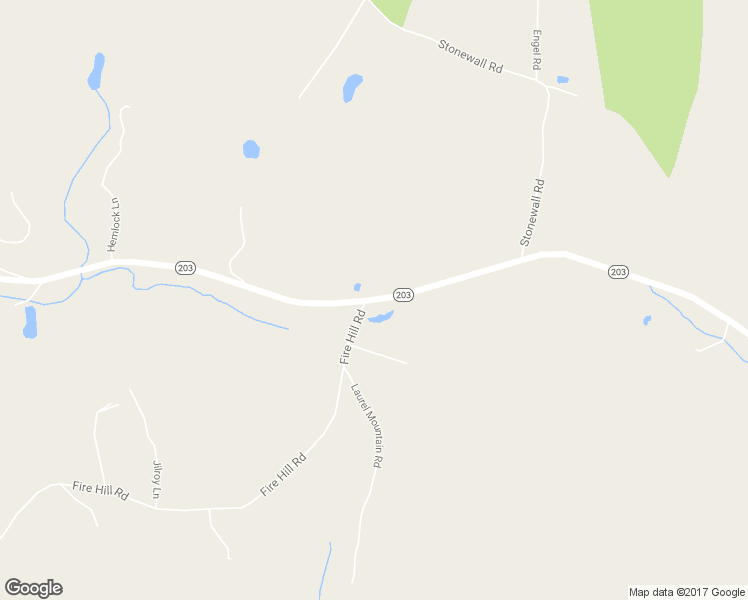 map of restaurants, bars, coffee shops, grocery stores, and more near 47 Highway 203 in Spencertown