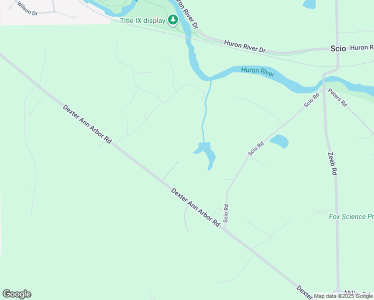 map of restaurants, bars, coffee shops, grocery stores, and more near 2229 Loch Highland Drive in Dexter