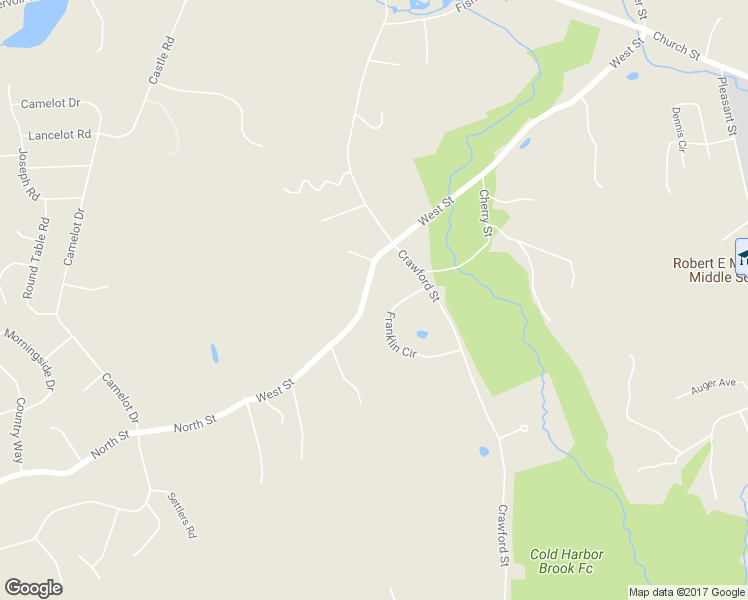 map of restaurants, bars, coffee shops, grocery stores, and more near 171 West Street in Northborough