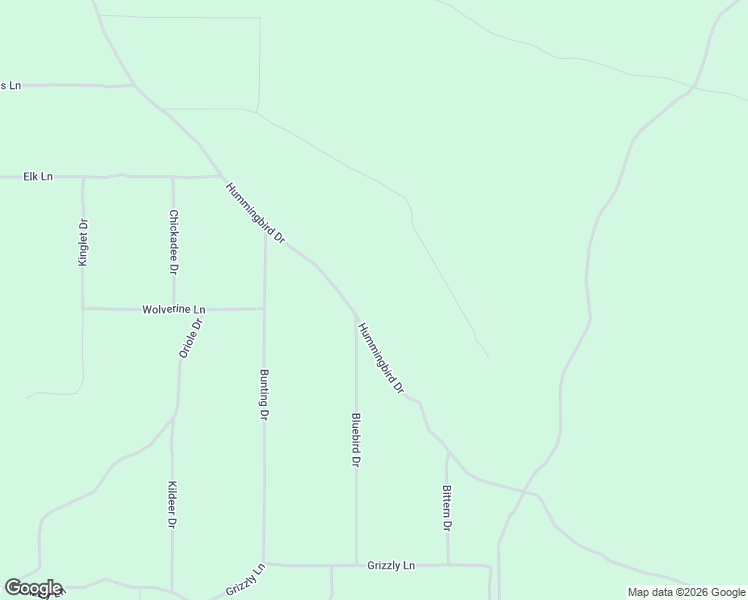 map of restaurants, bars, coffee shops, grocery stores, and more near 10607 Hummingbird Drive in Bonanza