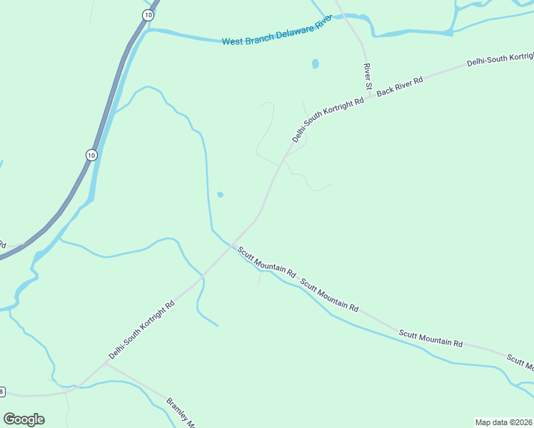 map of restaurants, bars, coffee shops, grocery stores, and more near 5700 County Road 18 in Bloomville