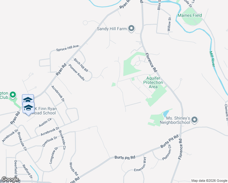map of restaurants, bars, coffee shops, grocery stores, and more near 2-98 Stone Ridge Dr in Northampton