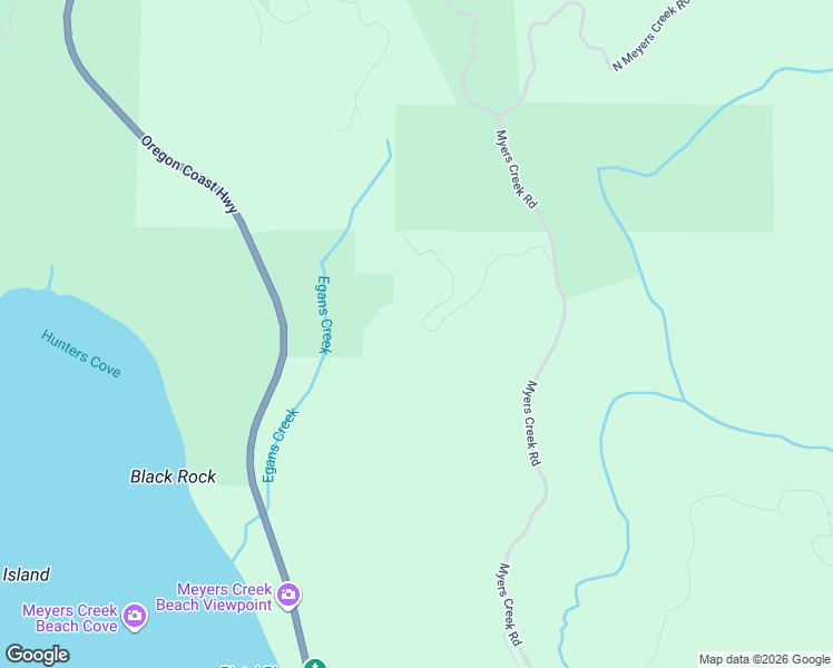 map of restaurants, bars, coffee shops, grocery stores, and more near 94330 Schreiber Drive in Gold Beach