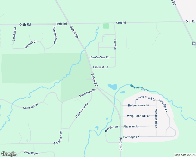 map of restaurants, bars, coffee shops, grocery stores, and more near 11625 Beloit Road in Belvidere