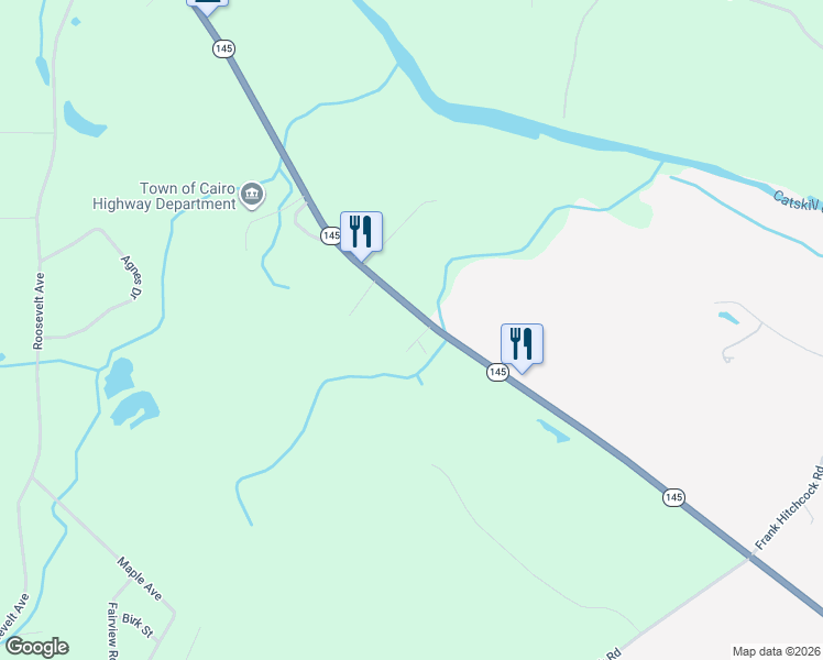 map of restaurants, bars, coffee shops, grocery stores, and more near 12 Harring Drive in Cairo