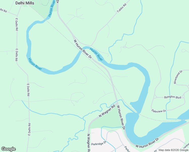 map of restaurants, bars, coffee shops, grocery stores, and more near 3383 River Pines Drive in Ann Arbor