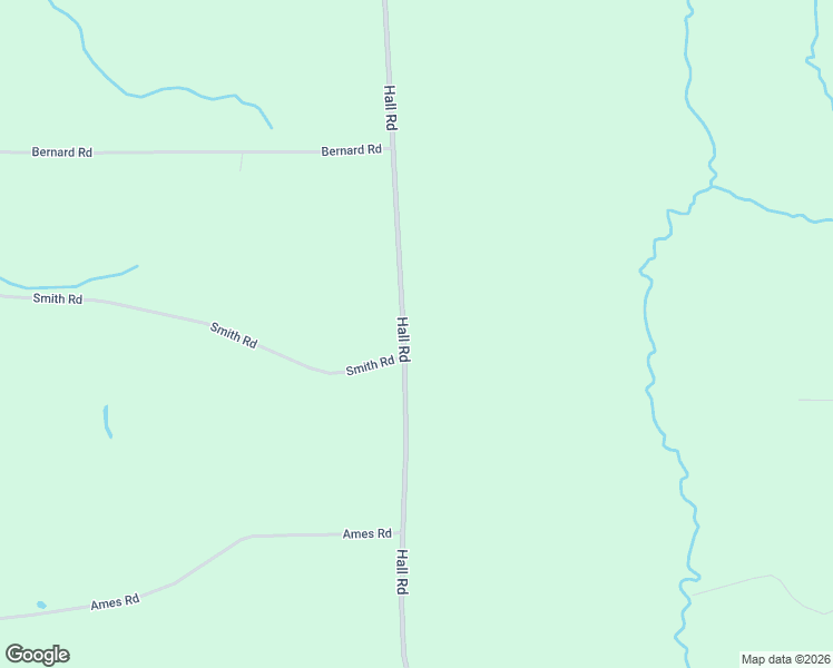 map of restaurants, bars, coffee shops, grocery stores, and more near 7322 Hall Road in Cassadaga