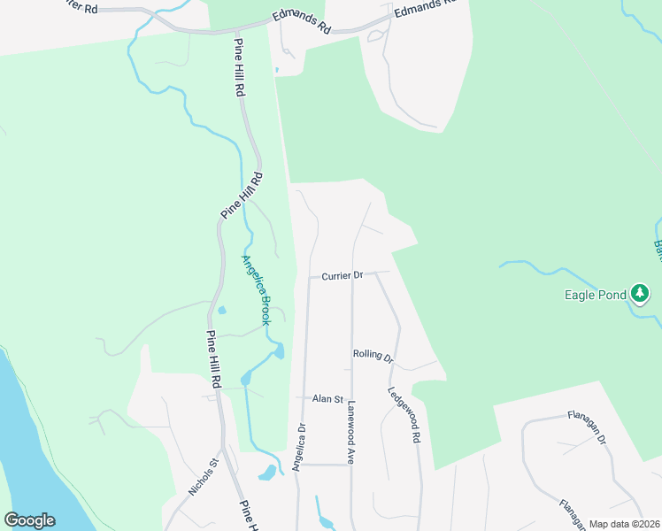 map of restaurants, bars, coffee shops, grocery stores, and more near 6 Currier Drive in Framingham