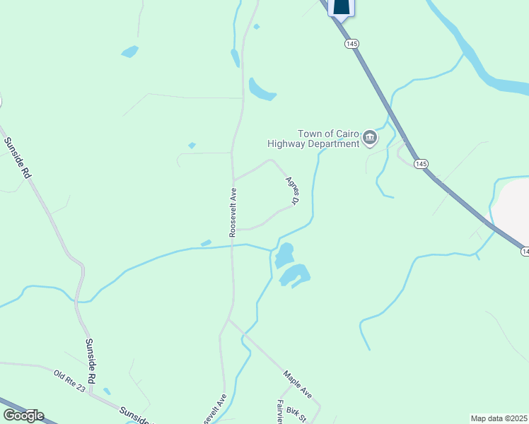 map of restaurants, bars, coffee shops, grocery stores, and more near 46 Agnes Drive in Cairo