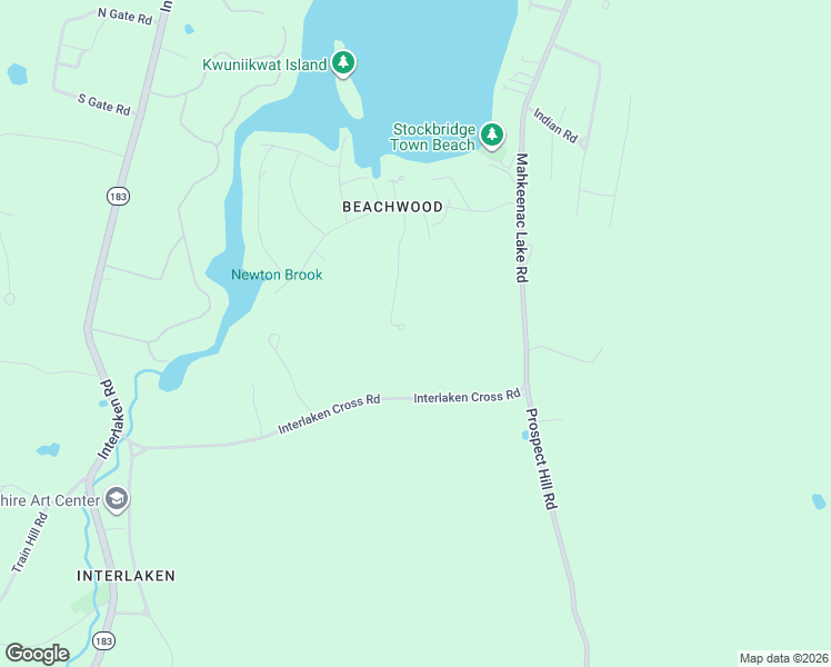 map of restaurants, bars, coffee shops, grocery stores, and more near 1 Partridge Way in Stockbridge