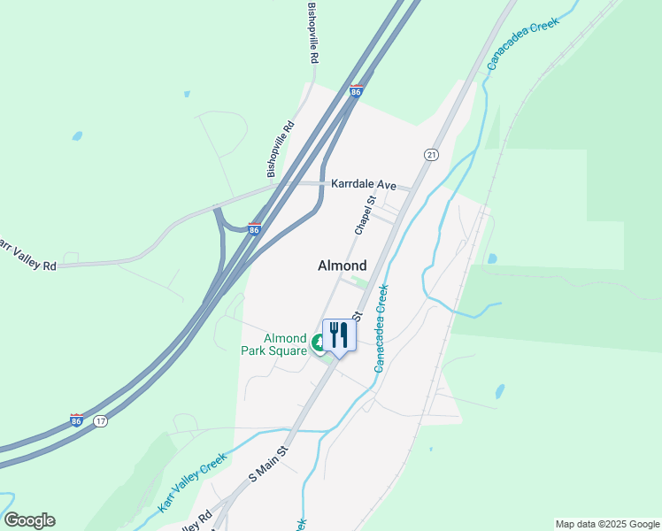 22 Chapel Street, Almond NY Walk Score