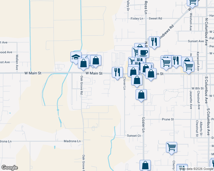 map of restaurants, bars, coffee shops, grocery stores, and more near 3 Englemann Lane in Medford