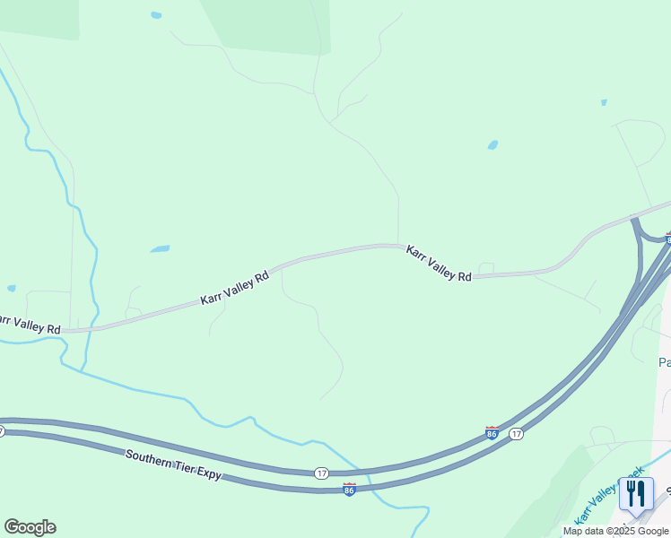 map of restaurants, bars, coffee shops, grocery stores, and more near 621 County Road 2 in Almond