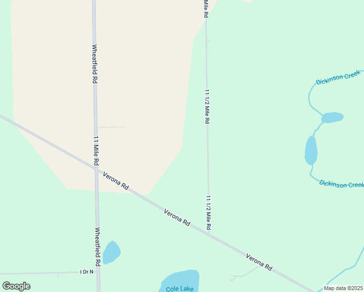 map of restaurants, bars, coffee shops, grocery stores, and more near 17265 11 1/2 Mile Road in Battle Creek